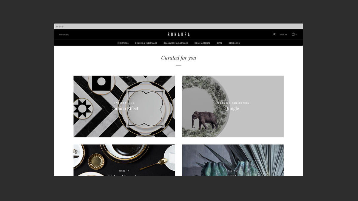 Shopify bespoke theme design